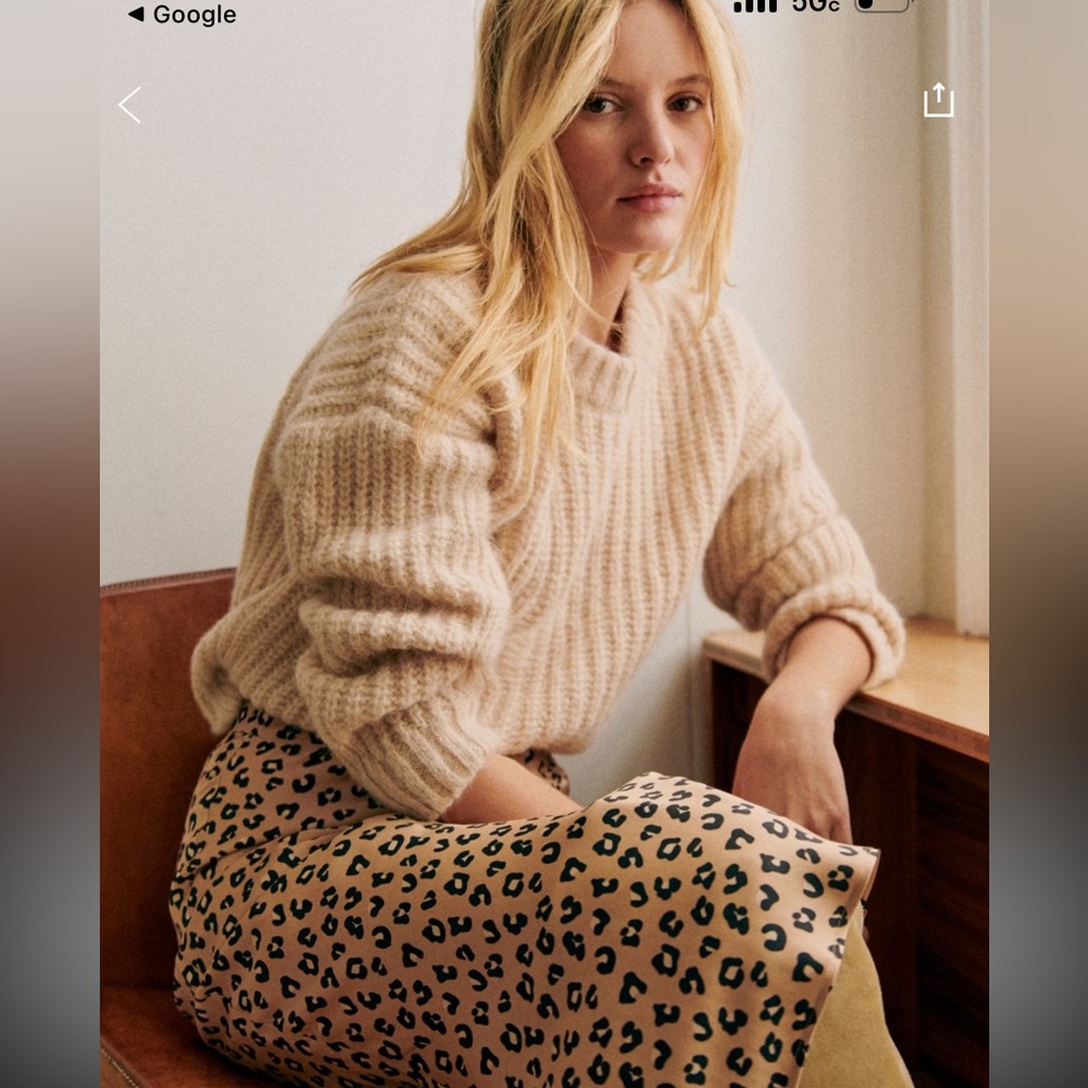 Sezane Jose Jumper vanilla
